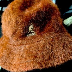 Kangol bucket hat.